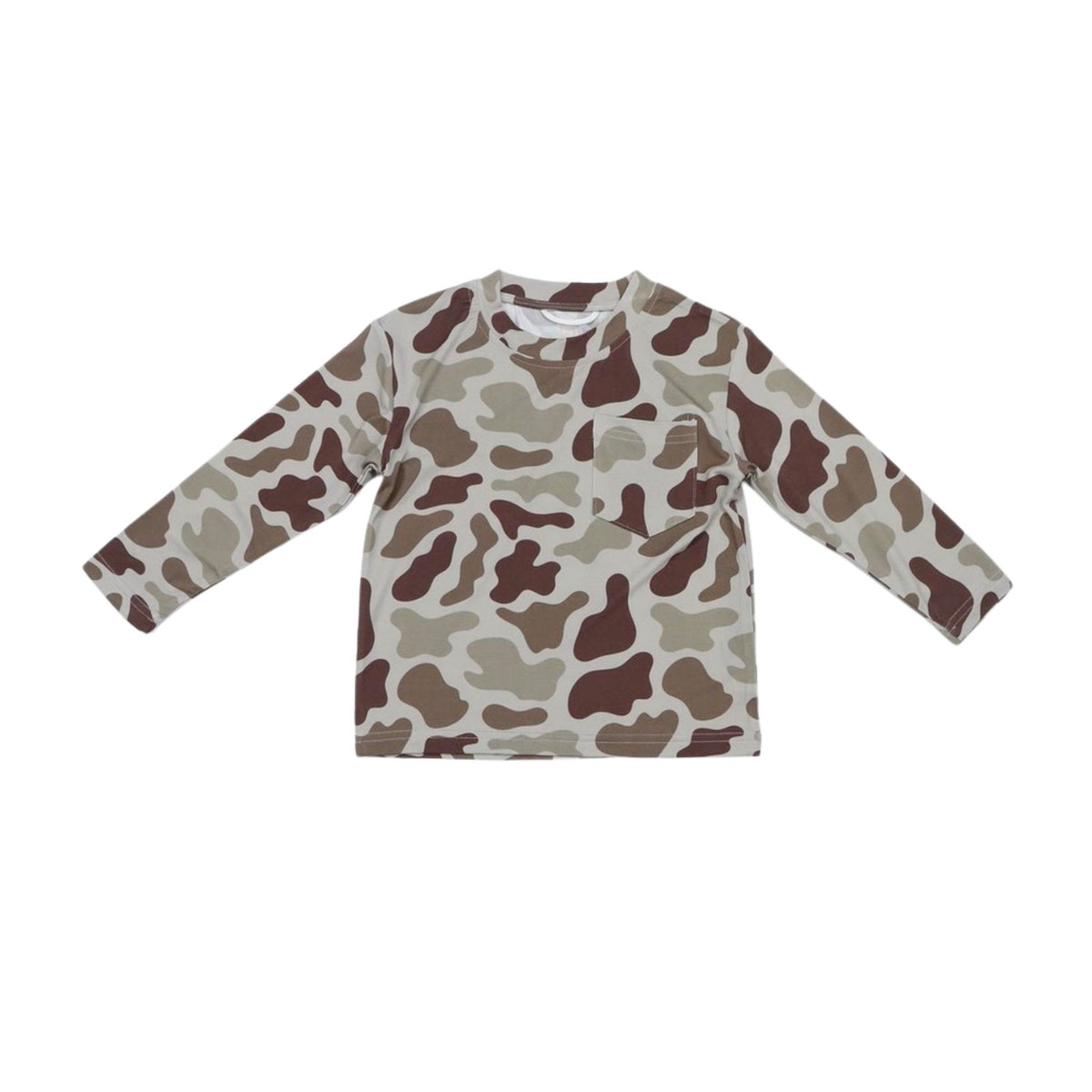Bamboo Long Sleeve Tee - Camo