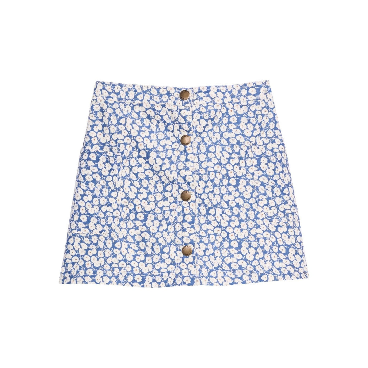 Emily Skirt - French Blue Corduroy