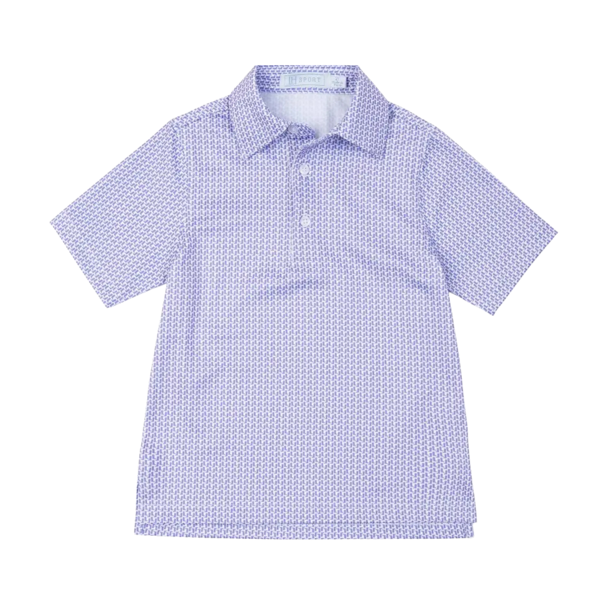 Will Boys' Performance Polo -Rambler Purple