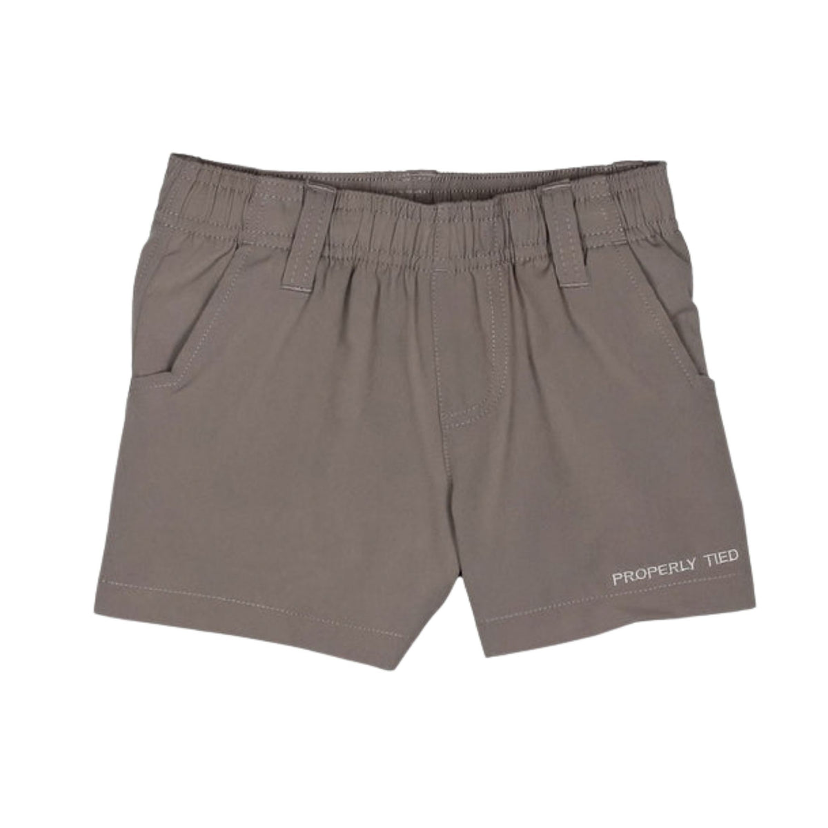 Boys Pintail Short - Chrome Grey
