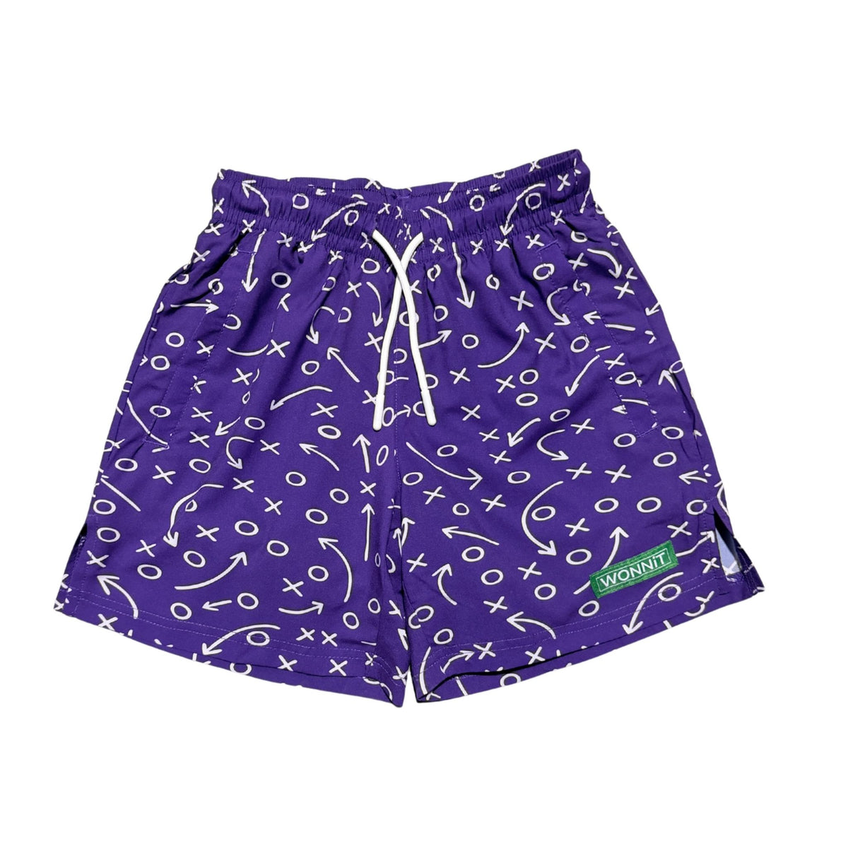 Gettin' Route-y Shorts: Purple