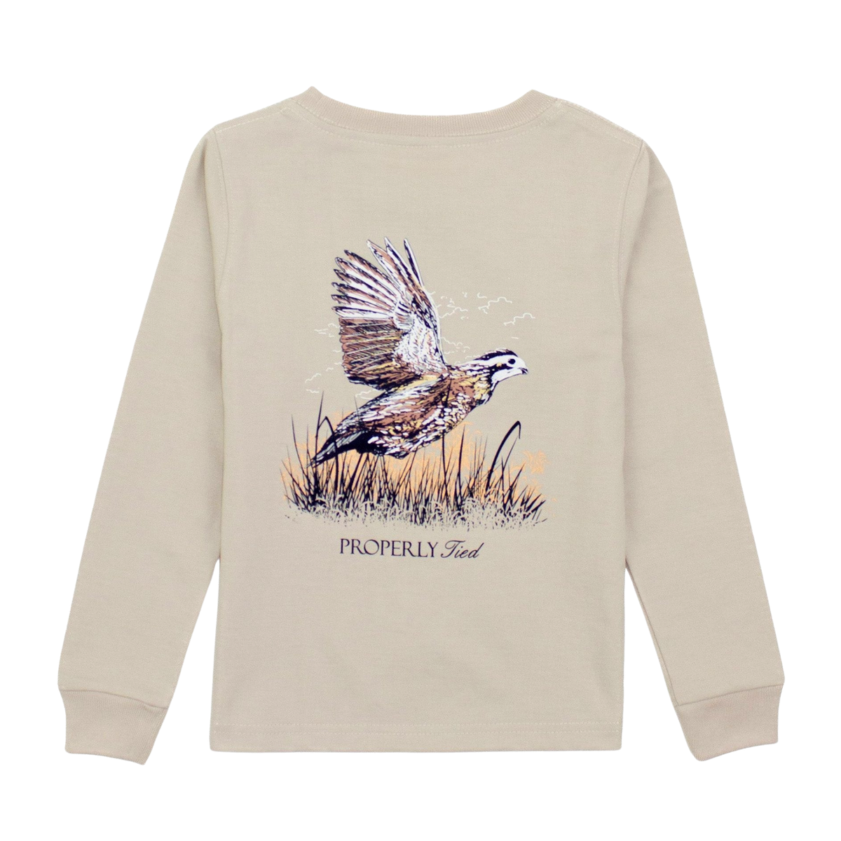 Boys Long sleeve- Quail