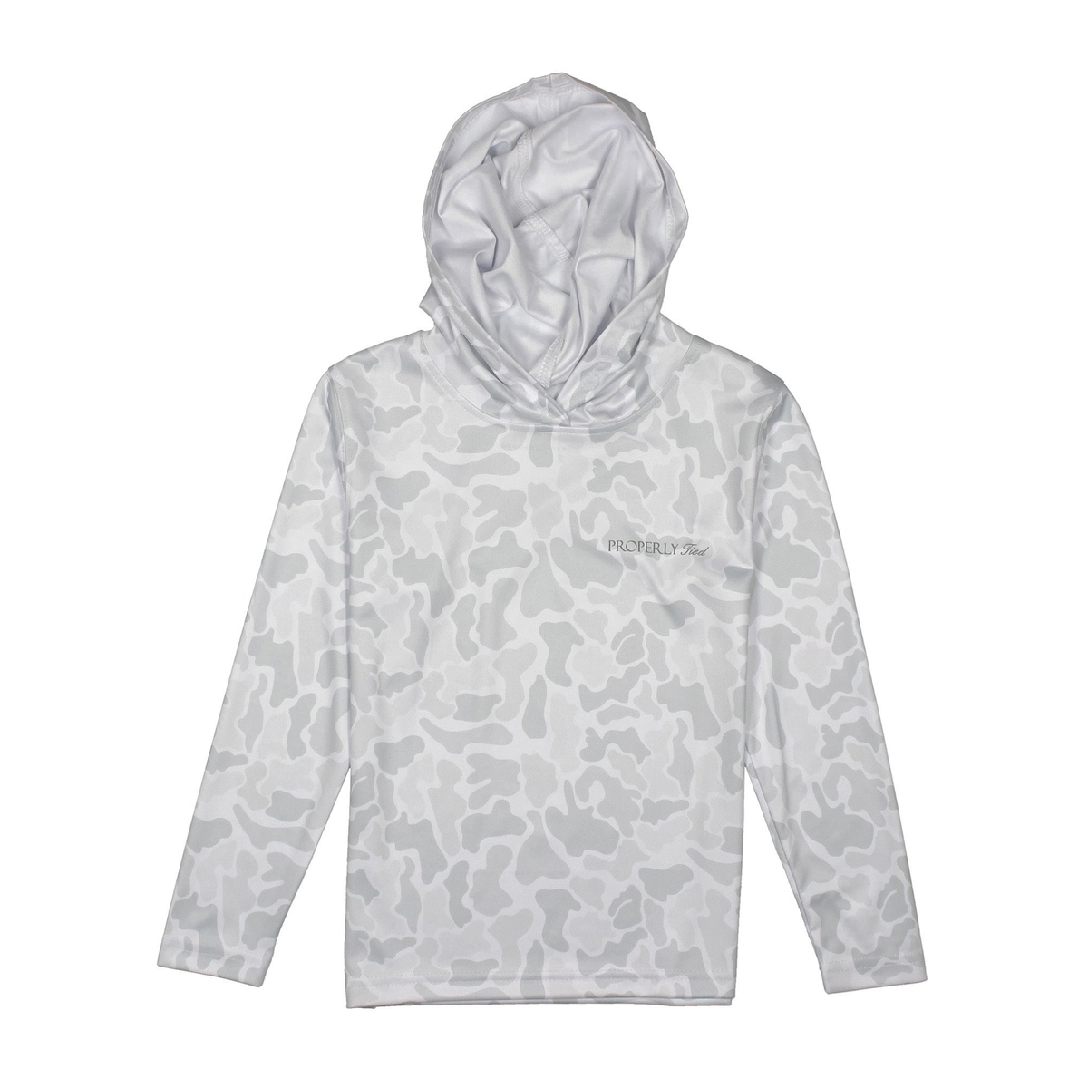 Boys Sportsman Performance Hoodie - Snow Camo