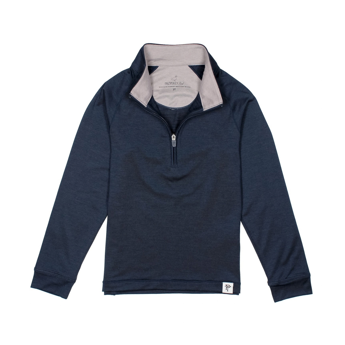 Boys Clubhouse Quarter Zip - Navy