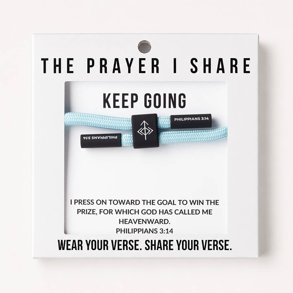 KEEP GOING Cord Bracelet