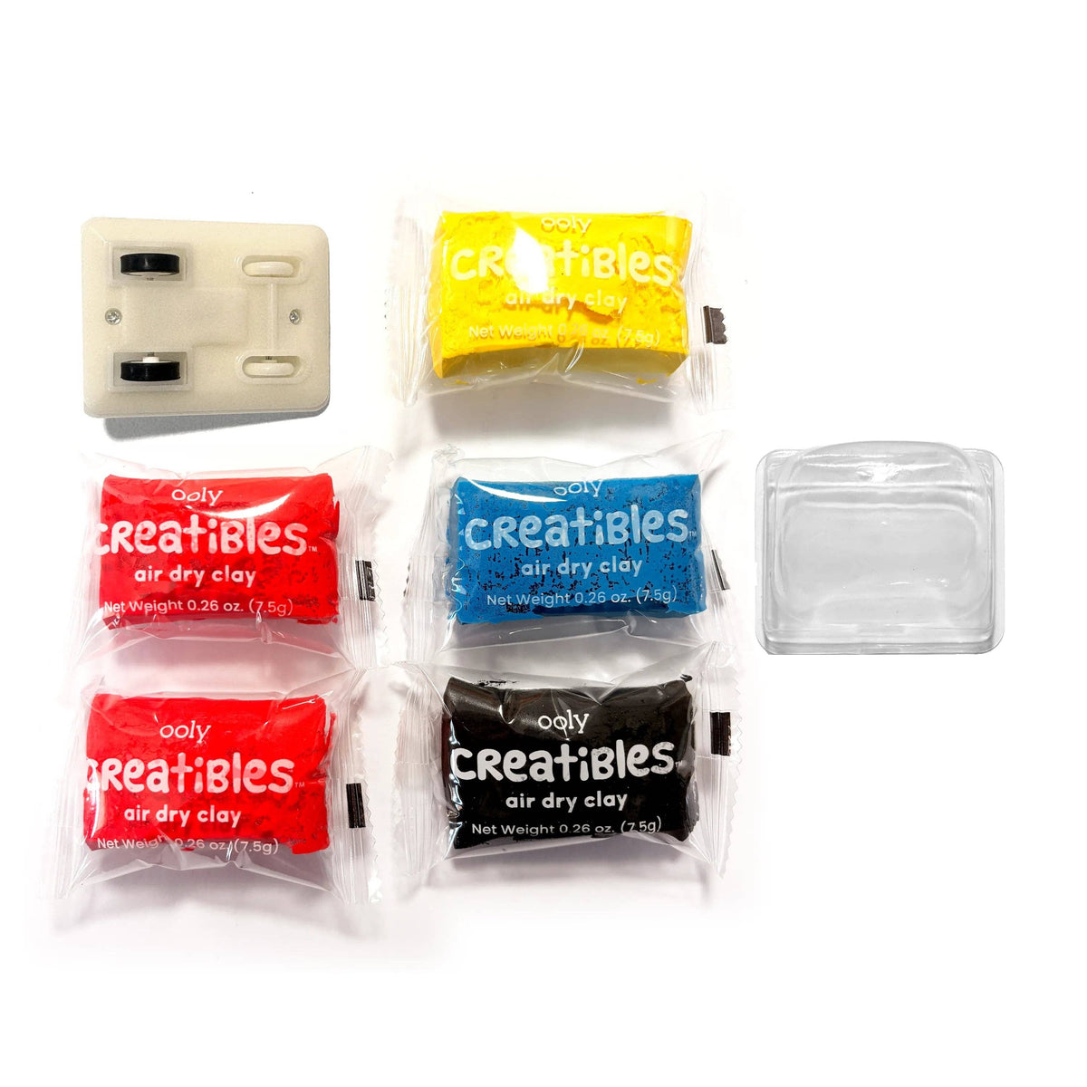 Creatibles Air Dry Clay Car Kit - Zoomie Racecar