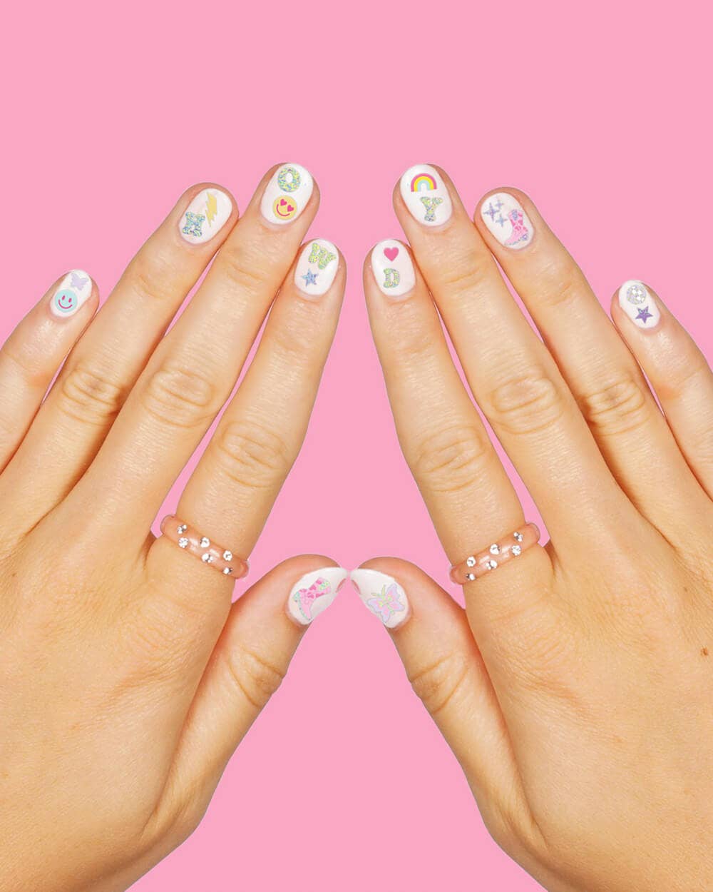 Preppy Nail Sticker Set
