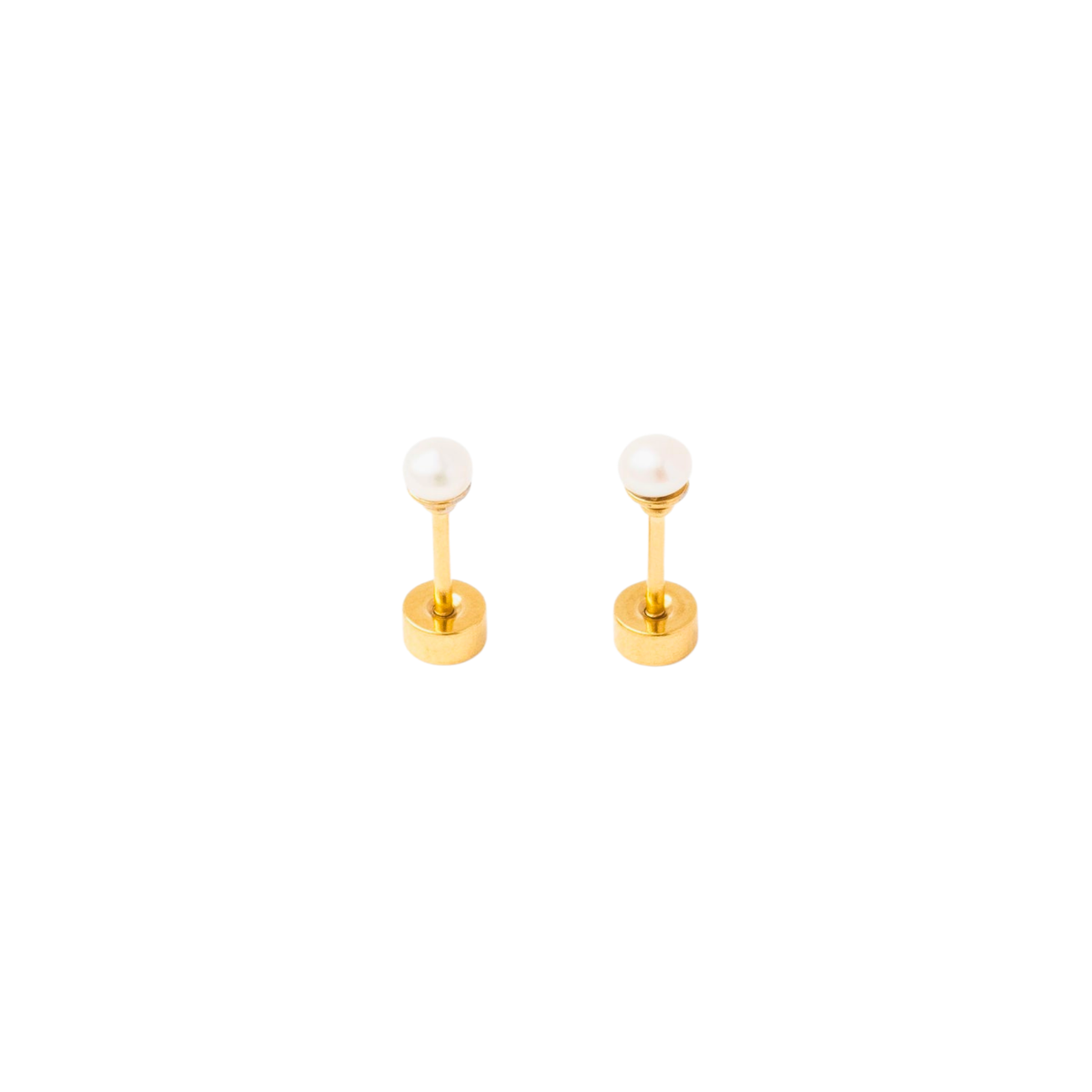 Pearl Stud Earrings