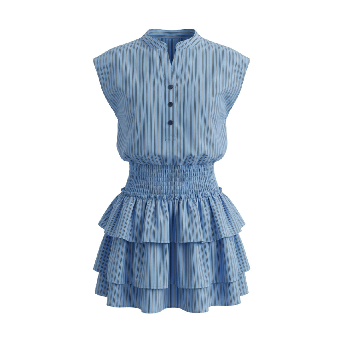 Drew Dress Front Row Stripe
