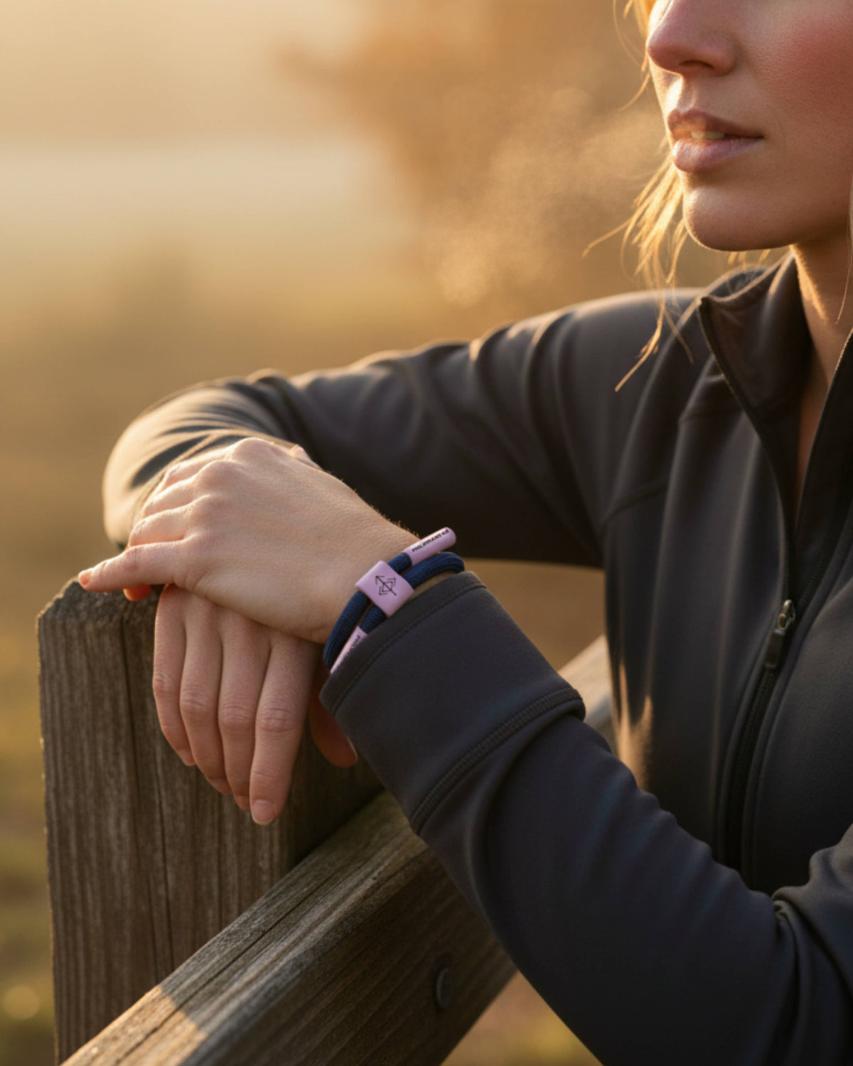 FOCUS ON THE GOOD- Cord Bracelet