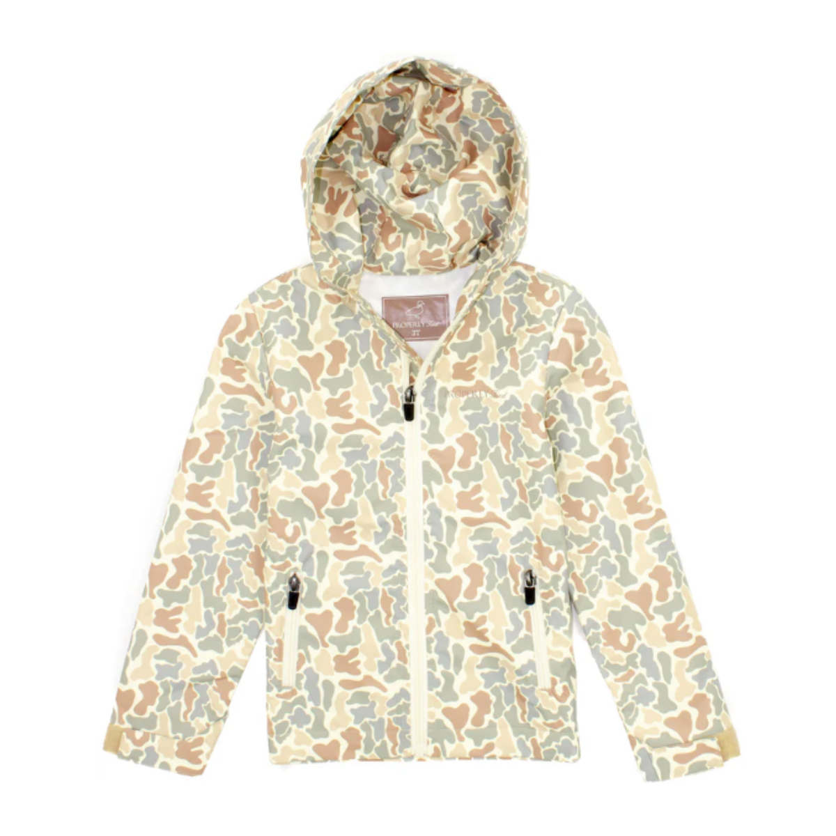 Boys Canopy Rain Jacket - Field Camo