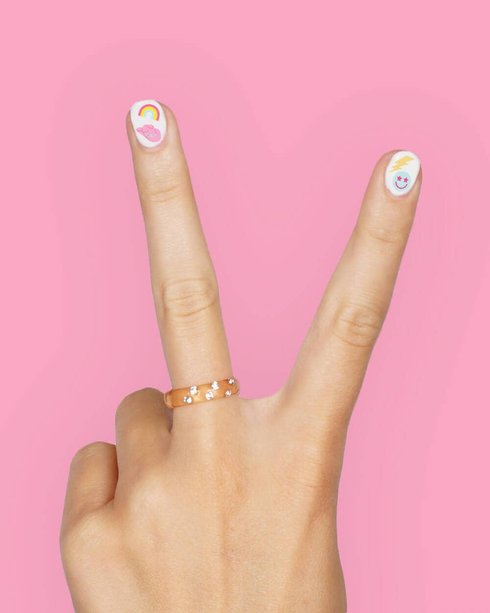 Preppy Nail Sticker Set